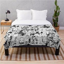 My Hero Academia Blanket - My Hero Academia Collage Throw Blanket RB2210