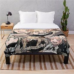 My Hero Academia Blanket - Himiko Toga Tribute Pattern Throw Blanket RB2210