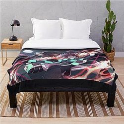 My Hero Academia Blanket - Demon Slayer - Kimetsu no Yaiba Throw Blanket RB2210