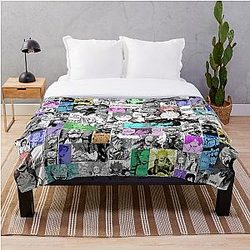 My Hero Academia Blanket - Red Riot: V2 Throw Blanket RB2210
