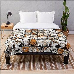My Hero Academia Blanket - Bakugo Katsuki collage Throw Blanket RB2210