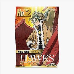 My Hero Academia Posters - Hero Hawks from Bnha! Poster RB2210