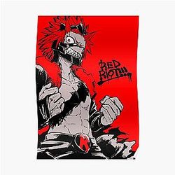 My Hero Academia Posters - Eijiro Kirishima Poster RB2210