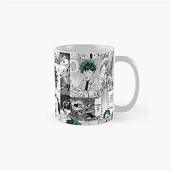 My Hero Academia Mugs - My Hero Academia Deku Manga Collage  Classic Mug RB2210