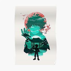 My Hero Academia Posters - My hero Academia / Izuku Poster Poster RB2210