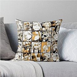 My Hero Academia Pillows - BNHA Kaminari Denki collage Throw Pillow RB2210