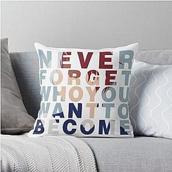 My Hero Academia Pillows - Shouto Todoroki Quote Throw Pillow RB2210