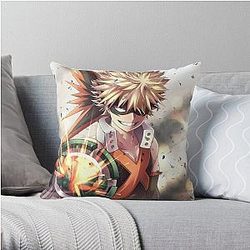 My Hero Academia Pillows - Bakugou BNHA Throw Pillow RB2210