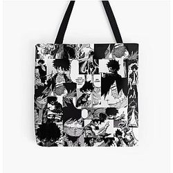 My Hero Academia Bags - Dabi Collage All Over Print Tote Bag RB2210