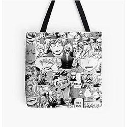 My Hero Academia Bags - Bakugou Katsuki Collage All Over Print Tote Bag RB2210