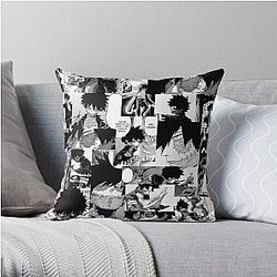 My Hero Academia Pillows - Dabi Collage Throw Pillow RB2210