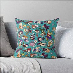 My Hero Academia Pillows - Plus Ultra Pattern Throw Pillow RB2210