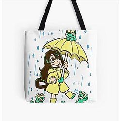 My Hero Academia Bags - Best Frog Girl All Over Print Tote Bag RB2210