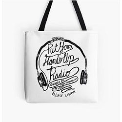 My Hero Academia Bags - Put your hands up radio! Present Mic! All Over Print Tote Bag RB2210