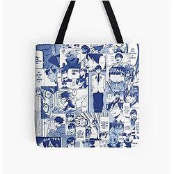 My Hero Academia Bags - Iida Tenya Collage Shirt All Over Print Tote Bag RB2210