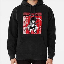 My Hero Academia Hoodies - Mikasa Ackerman S.N.K. Pullover Hoodie RB2210