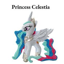 30cm White Princess Celestia My Little Pony Princess Stuffed Animals Plush