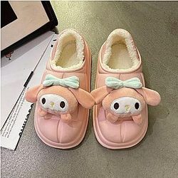 My Melody Kawaii Sanrios Winter Slippers
