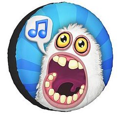 My Singing Monsters Characters Singing Car Wheel Protectors
