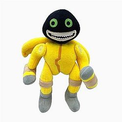 30cm Yellow Wubbox Black Face My Singing Monsters Plush