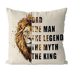 The Lion King Dad The Man Legend Farmhouse Home Decorations