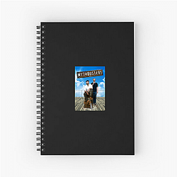 MythBusters' main hosts are Adam Savage and Jamie Hyneman Myth Busters Notebook