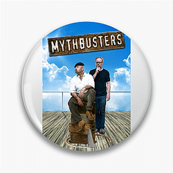 MythBusters' main hosts are Adam Savage and Jamie Hyneman Myth Busters Pins