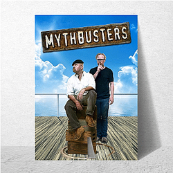 MythBusters' main hosts are Adam Savage and Jamie Hyneman Myth Busters Posters