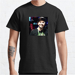 Nadeshot Unique Beard Silhouette Motif Nadeshot T-Shirts