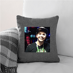 Nadeshot Unique Beard Silhouette Motif Nadeshot Pillows Cover