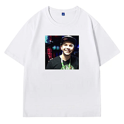 Nadeshot Unique Beard Silhouette Motif Nadeshot T-Shirts