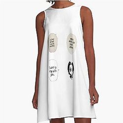 Nana manga stickers A-Line Dress