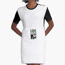 Nana Manga Panels Graphic T-Shirt Dress