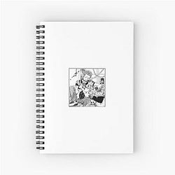 Nana Manga Panels Spiral Notebook