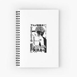 Nana Manga Panel Spiral Notebook