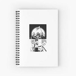 Nana Manga Panel Spiral Notebook