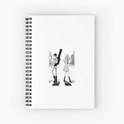 Nana Manga Panels Spiral Notebook