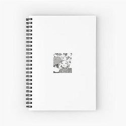 Nana Manga Panel Spiral Notebook