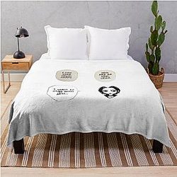 Nana manga stickers Throw Blanket