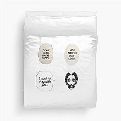 Nana manga stickers Duvet Cover