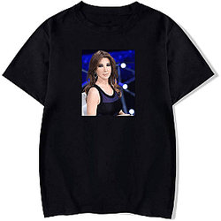 Nancy Ajram Sensational Star Look Nancy Ajram T-Shirts