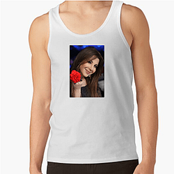Nancy Ajram Glamorous Vocals Fashion Nancy Ajram Tank Tops