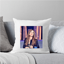 Nancy Ajram Unique Melodic Charm Motif Nancy Ajram Pillows Cover