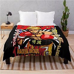 Naoya Inoue Jump Throw Blanket