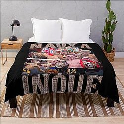 Naoya Inoue Oversized Snow Throw Blanket