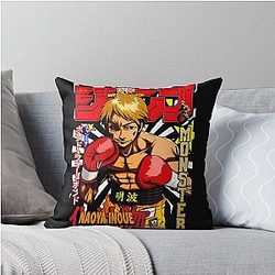 Naoya Inoue Jump Cover Throw Pillow