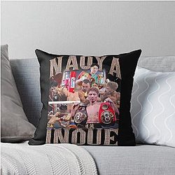 Naoya Inoue Oversized Snow Throw Pillow