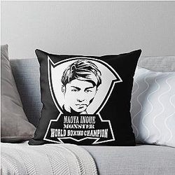 Naoya Inoue Basic Throw Pillow