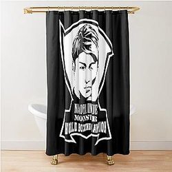 Naoya Inoue Basic Shower Curtain
