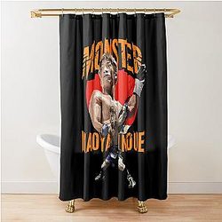 Naoya Inoue artwork by Shunsuke visuals Shower Curtain